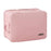 45 x 35 x 25cm Potable Storage Bag Double Layer Expandable Underwear Clothing Organizer for Travel - Pink - 1
