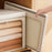 Size M Cotton Linen Storage Box with Lid Foldable Clothes Organizer, 45 x 35 x 26cm - Light Yellow - 6