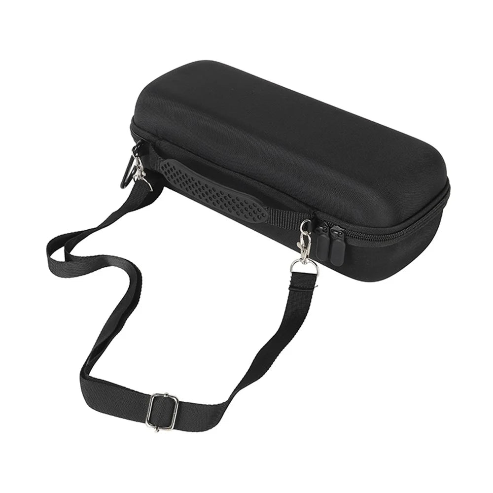 For Bose SoundLink Plus Speaker Portable Travel Case EVA Hard Shell Storage Bag with Shoulder Strap - Black  /  Grey - 2