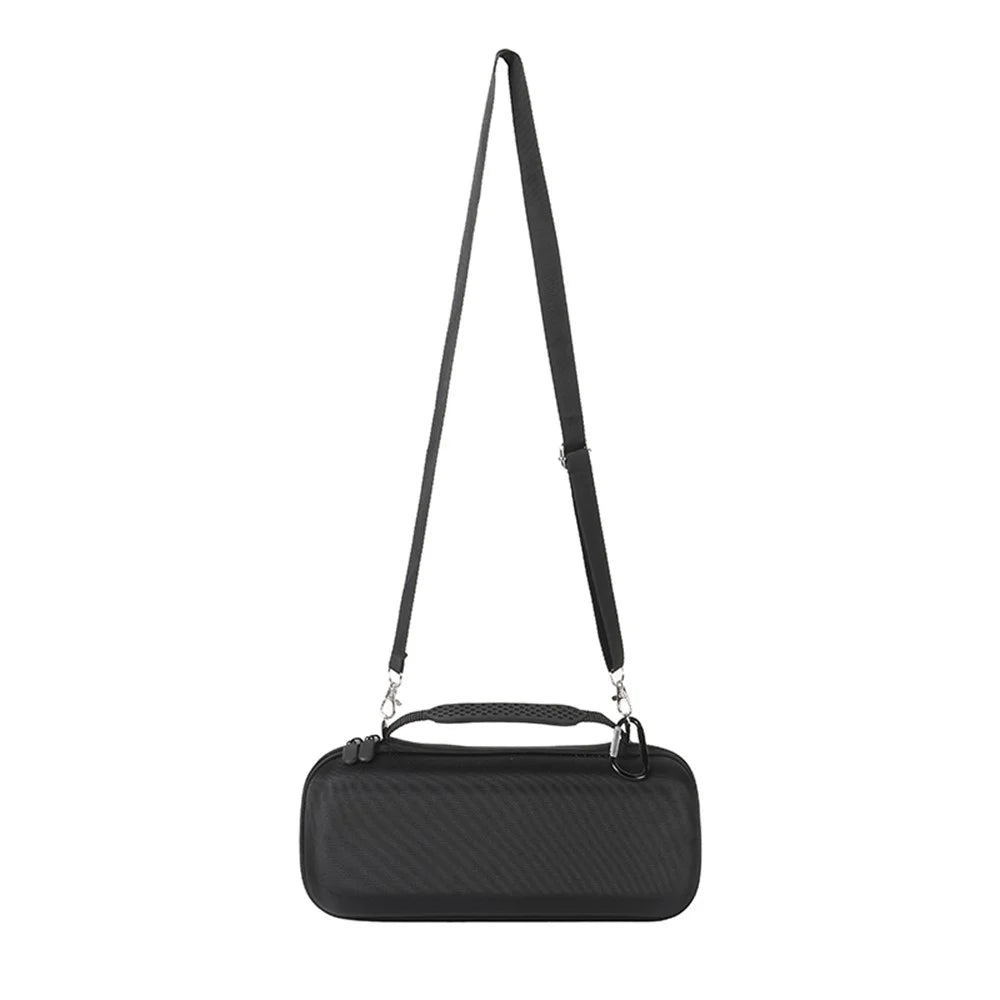 For Bose SoundLink Plus Speaker Portable Travel Case EVA Hard Shell Storage Bag with Shoulder Strap - Black  /  Grey - 7