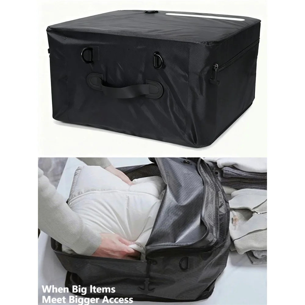 29L Vacuum Storage Bags for Travel  /  Home TPU Airtight Waterproof Clothes Organizer Space Saver Compression Bags - with Window - 2