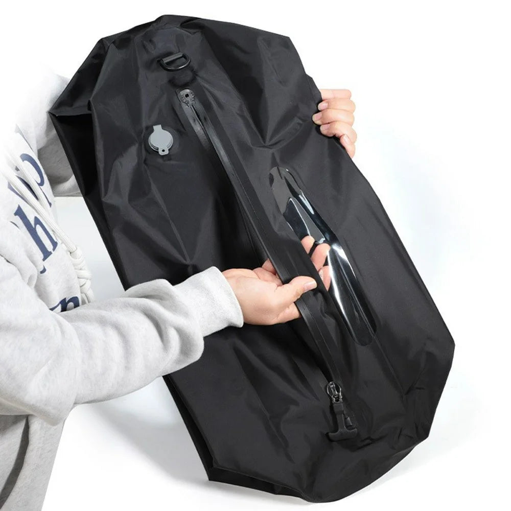 29L Vacuum Storage Bags for Travel  /  Home TPU Airtight Waterproof Clothes Organizer Space Saver Compression Bags - with Window - 5