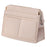 Large Size Felt Bag Organizer Insert Multi Compartment Large Capacity Structured Thick Handbag - Beige - 1