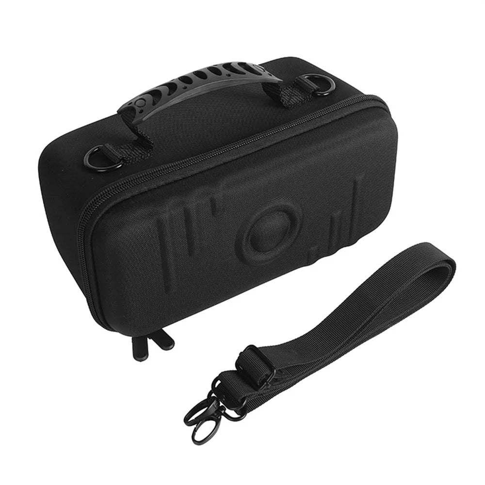 For Marshall Middleton II Speaker Storage Bag Hard EVA Shell with Shoulder Strap - Black / Grey Liner - 1
