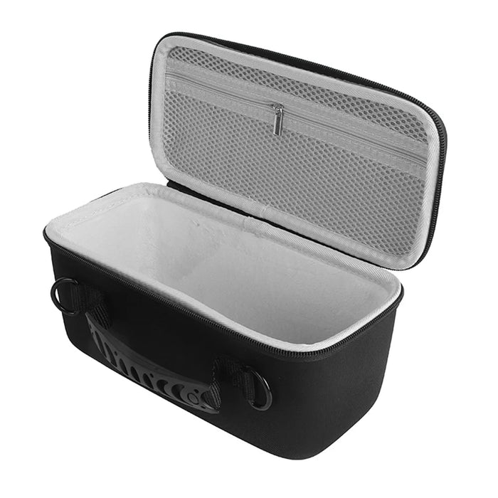 For Marshall Middleton II Speaker Storage Bag Hard EVA Shell with Shoulder Strap - Black / Grey Liner - 2