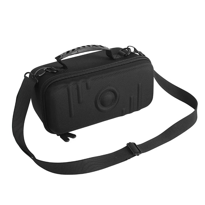 For Marshall Middleton II Speaker Storage Bag Hard EVA Shell with Shoulder Strap - Black / Grey Liner - 4