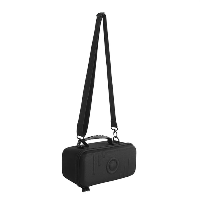 For Marshall Middleton II Speaker Storage Bag Hard EVA Shell with Shoulder Strap - Black / Grey Liner - 7