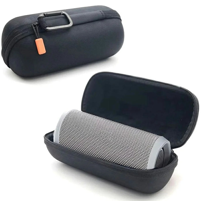 Speaker Storage Bag for JBL Flip 6 / 5 / 4 / Flip Essential 2 / Flip Essential Hard EVA Shell Carrying Pouch - Black - 1