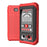 HABOTEST HT123 Smart Digital Multimeter High Precision Mini AC DC Voltage Current Resistance Tester (without Battery) - Red - 1