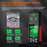 HABOTEST HT627 LCD Display EMF Detector 3-Axis Magnetic Electric RF Field Radiation Meter (without Battery) - Black - 6