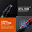 HABOTEST HT662 Brake Fluid Tester Audio Visual Dual Alarm LCD Display Digital Tester Pen (without Battery) - Black / Red - 7
