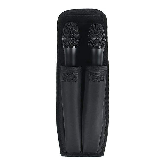 Microphone Storage Bag Portable Carrying Case for JBL  /  KTV Microphone Shoulder Bag Magic Tape Protective Pouch - 5