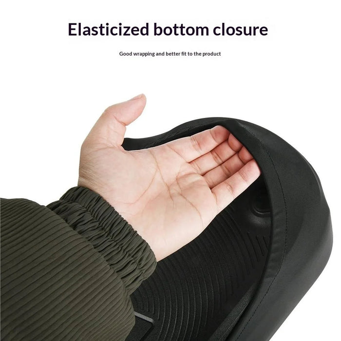 For JBL PartyBox On-The-Go 2 / on-The-Go Dustproof Cover Lycra Fabric Protective Speaker Cover - Black - 5