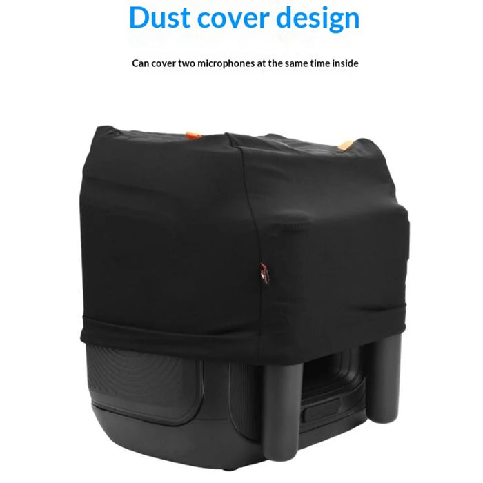 For JBL PartyBox Encore 2 Dust Cover Portable Speaker Lycra Fabric Protective Cover - Black - 2
