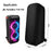 For JBL PartyBox 720 / 710 Lycra Dust Cover Outdoor Speaker High Elastic Protective Cover - Black - 6