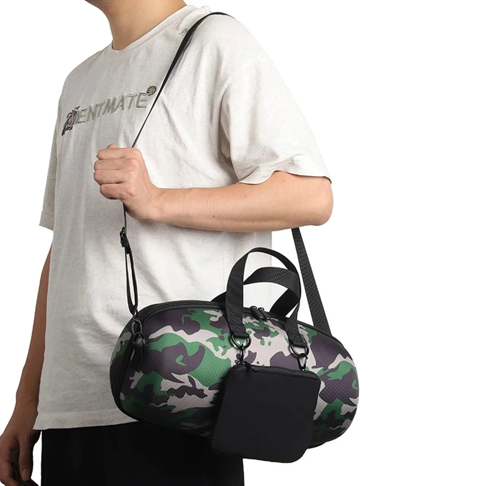Carrying Case for JBL Xtreme 5 Bluetooth-compatible Speaker Shockproof Hard EVA Protective Storage Bag with Shoulder Strap - Camouflage - 4