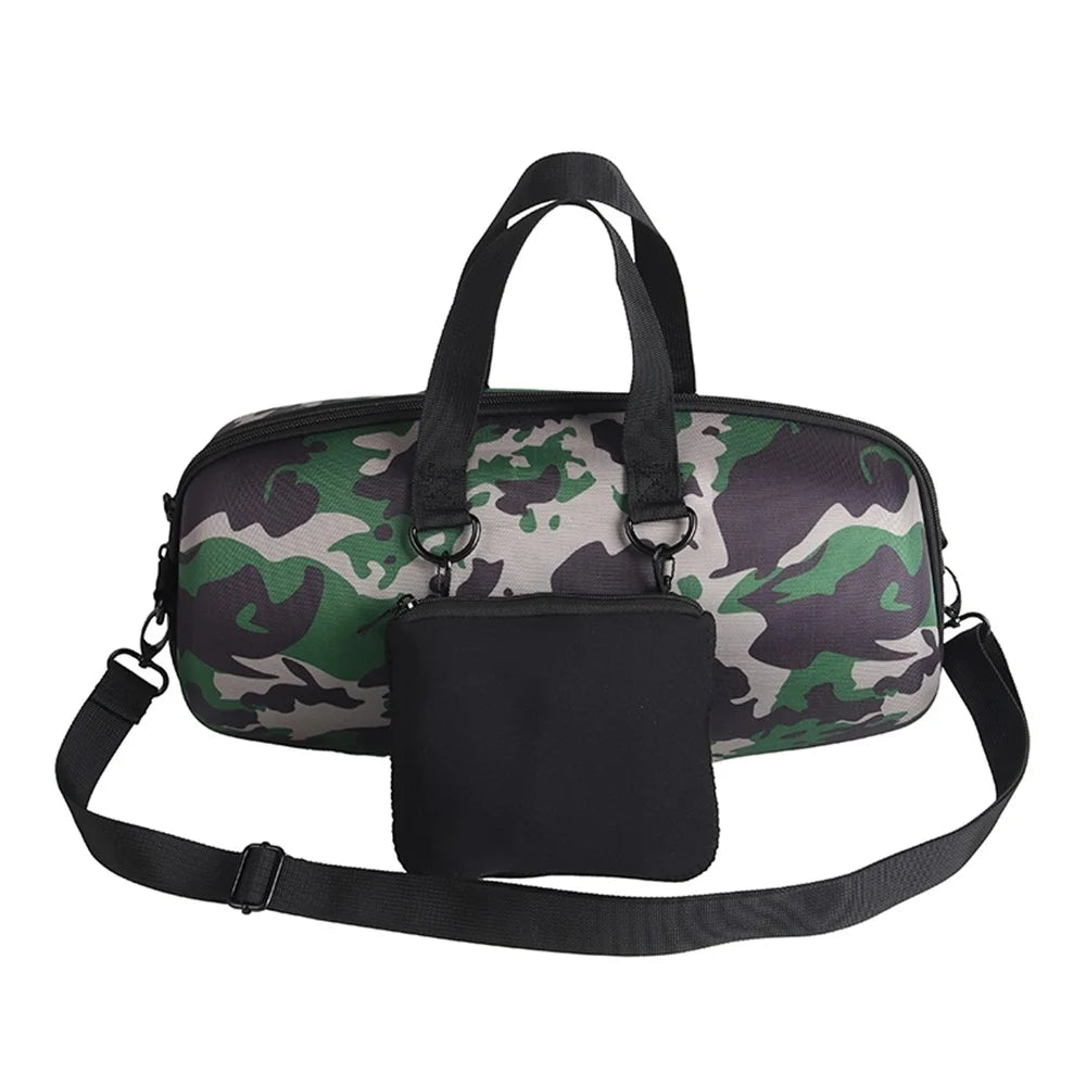 Carrying Case for JBL Xtreme 5 Bluetooth-compatible Speaker Shockproof Hard EVA Protective Storage Bag with Shoulder Strap - Camouflage - 7