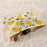 Summer Lemon Print Corduroy Makeup Bag Zipper Cosmetic Pouch Storage Organizer - 3