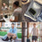 For Philips Norelco Oneblade Hybrid Electric Trimmer and Shaver QP2520 / QP2530 / QP2620 / QP2630 Storage Bag PU+Nylon Shockproof Travel Carrying Case - 4