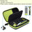 For Philips Norelco Oneblade Hybrid Electric Trimmer and Shaver QP2520 / QP2530 / QP2620 / QP2630 Storage Bag PU+Nylon Shockproof Travel Carrying Case - 5