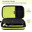 For Philips Norelco Oneblade Hybrid Electric Trimmer and Shaver QP2520 / QP2530 / QP2620 / QP2630 Storage Bag PU+Nylon Shockproof Travel Carrying Case - 6