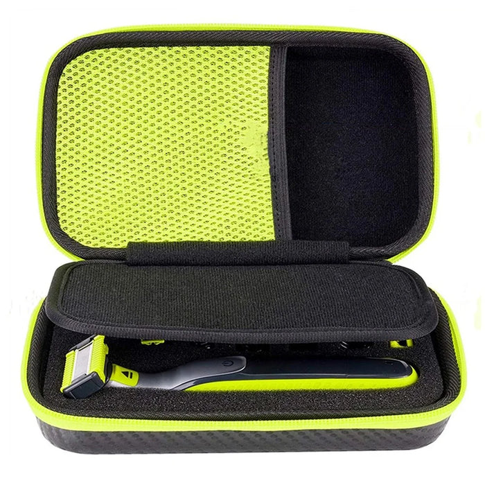 For Philips Norelco Oneblade Hybrid Electric Trimmer and Shaver QP2520 / QP2530 / QP2620 / QP2630 Storage Bag PU+Nylon Shockproof Travel Carrying Case - 7