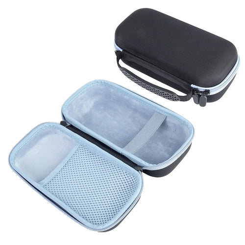 For JBL BandBox Solo Carrying Case EVA Hard Shell Storage Bag Portable Protective Cover - Black  /  Blue - 1