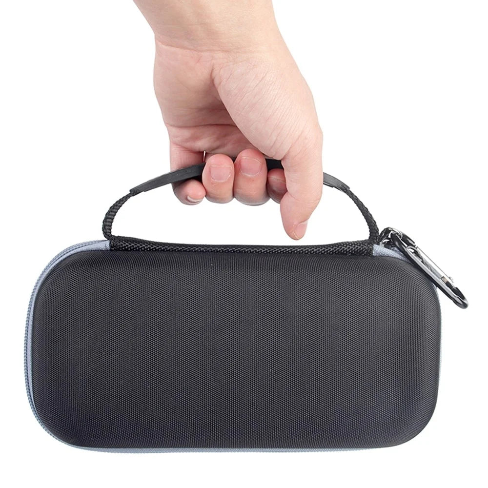 For JBL BandBox Solo Carrying Case EVA Hard Shell Storage Bag Portable Protective Cover - Black  /  Blue - 2