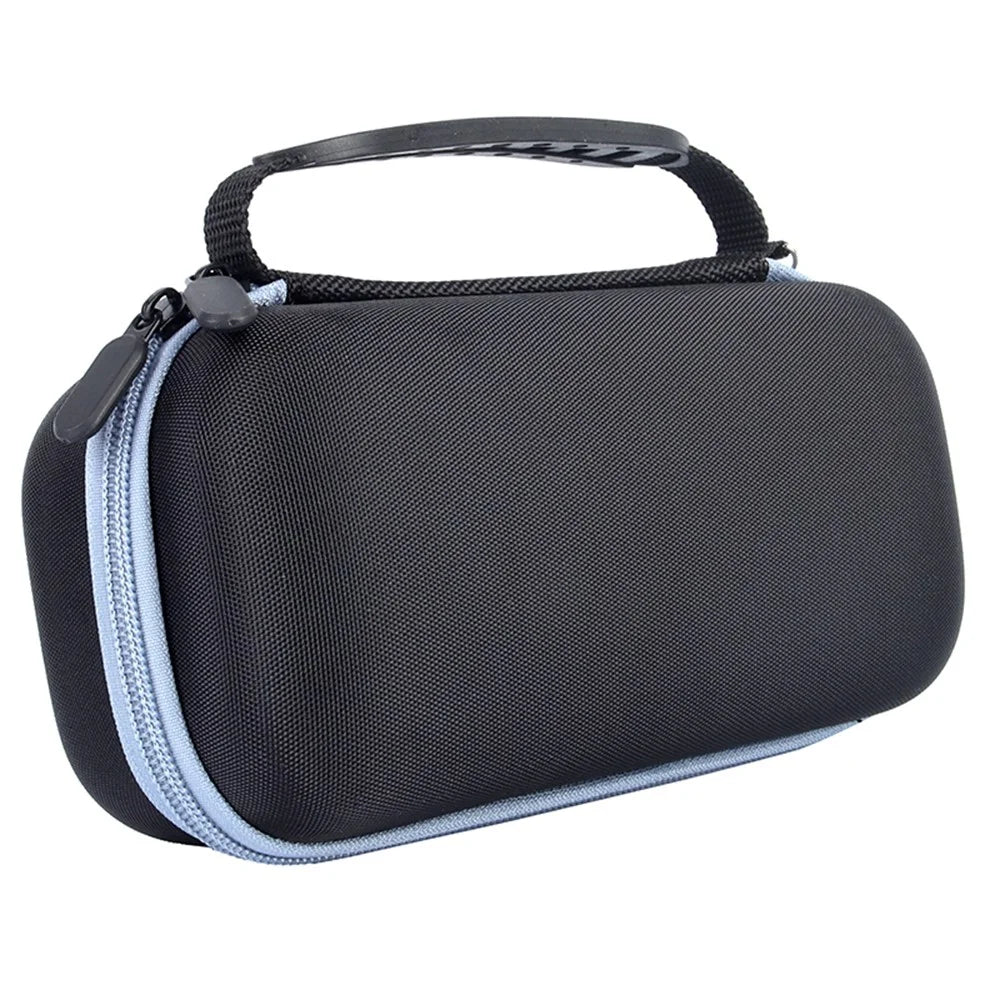 For JBL BandBox Solo Carrying Case EVA Hard Shell Storage Bag Portable Protective Cover - Black  /  Blue - 4