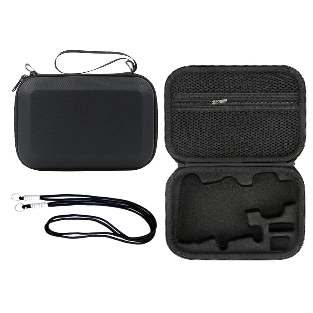 Storage Case for DJI Osmo Mobile 8P Portable Travel Bag Lycra Material Shockproof Carrying Case with Shoulder Strap - Black - 1