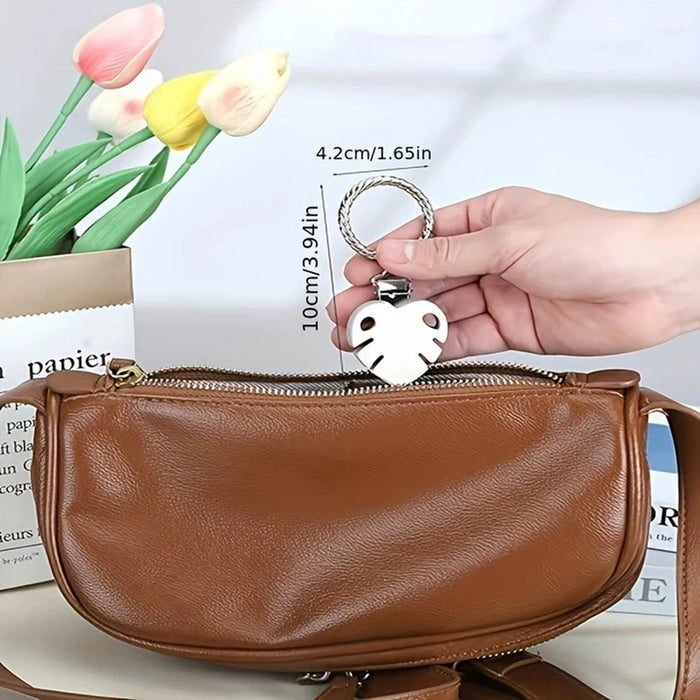 Colorful Flower Leaf Hat Clip Multi-functional Clip Travel Luggage Pendant Bag Accessory - White Daisy - 6