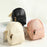 Mini PU Coin Purse Cute Small Backpack Keychain Storage Pouch for Keys Data Cable Lipstick - Beige - 5