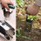 Garden Seed Planter with Handle Transplant Tool Seedling Dibber Hole Maker for Vegetables Planting - Blackish Green - 3