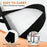 23.5 Gallon Large Capacity Clear Storage Bag Waterproof Clothes Organizer with Zipper for Moving Bedding - 6