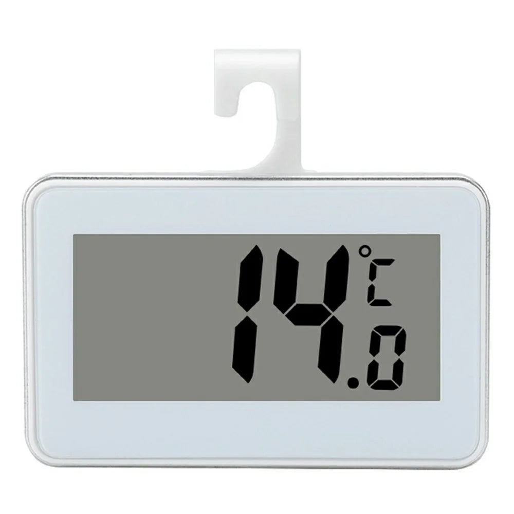 Digital Refrigerator Freezer Thermometer LCD Display Hook Magnet Temperature Tester for Kitchen Home - 1