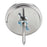 TS-BX64 0-280 Degree Celsius Bimetallic Thermometer 68mm Dial Axial Mount for BBQ Grill Boiler - 2