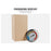 TS-BX64 0-280 Degree Celsius Bimetallic Thermometer 68mm Dial Axial Mount for BBQ Grill Boiler - 7