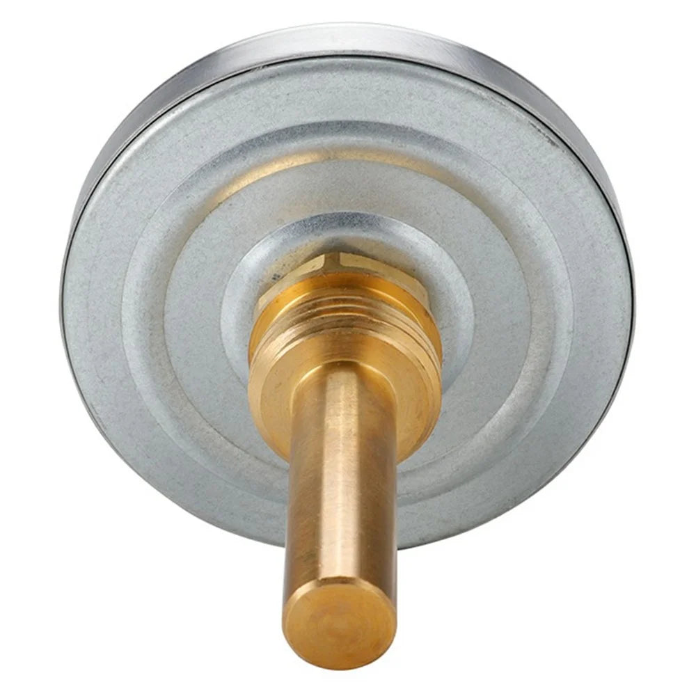 TS-W51 Axial Mount 0-120 Degree Celsius Stainless Steel Bimetallic Thermometer for Industrial Oven Boiler - 2