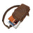 X9270 Chest Bag Vintage Crazy Horse Genuine Cow Leather Shoulder Bag for Travel Daily - Coffee - 2