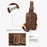 X9270 Chest Bag Vintage Crazy Horse Genuine Cow Leather Shoulder Bag for Travel Daily - Coffee - 5