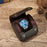 Q8078 Single Watch Travel Case Genuine Cow Leather Watch Storage Box Portable Roll Organizer - Coffee - 4