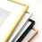 A4 Size 21x29.7cm Metal Picture Frame Aluminum Alloy Acrylic Glass Wall Mounted Photo Frame - Gold - 3