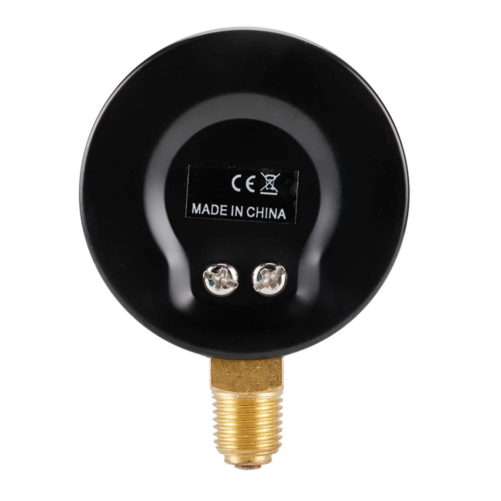 TS-Y50-1-0bar 50mm Dial Radial Pressure Gauge -30-0 Bar Vacuum Negative Pressure Meter with 1 / 8 BSPT Thread for Industrial - 6