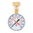 TS-60-200psi High Precision Pressure Gauge 60mm Radial 0-200PSI 0-14BAR Brass Thread Mount - 1