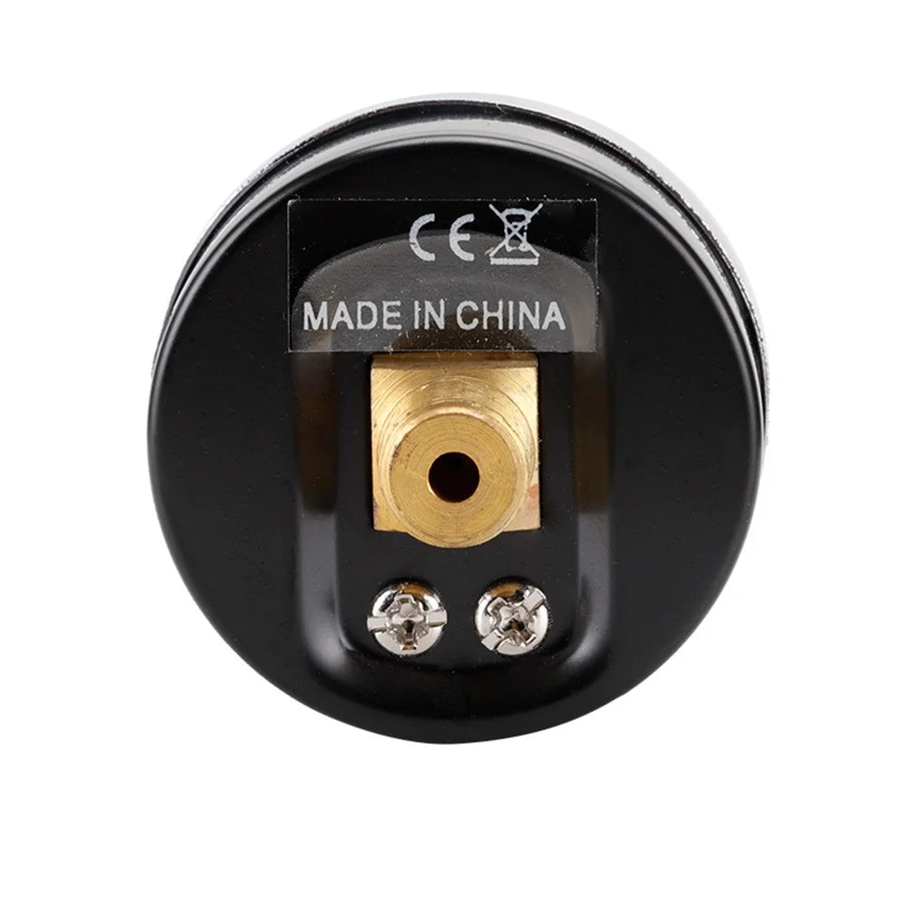 TS-40-160Psi Pressure Gauge 40mm Dial Dual Scale Axial Mount 1 / 8 NPT Oil Water Air Vacuum - 2