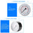 TS-Y50Z4 Series 50mm Axial Pressure Gauge High Precision Oil Filled Vacuum for HVAC Industrial - TS-Y50Z4-15psi - 5