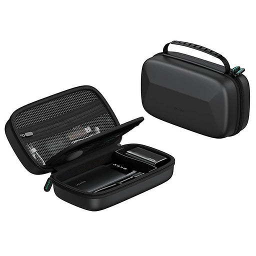 USAMS Jane09 8-inch Digital Storage Bag PU + EVA Waterproof Shockproof Carrying Case - Black - 1