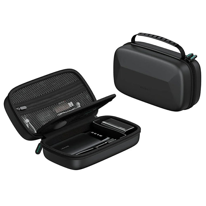 USAMS Jane09 8-inch Digital Storage Bag PU + EVA Waterproof Shockproof Carrying Case - Black - 1