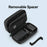 USAMS Jane09 8-inch Digital Storage Bag PU + EVA Waterproof Shockproof Carrying Case - Black - 5