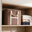 45x33x25cm Non-Woven Fabric Large Capacity Storage Bag with Handles for Clothes Bedding - Brown - 4